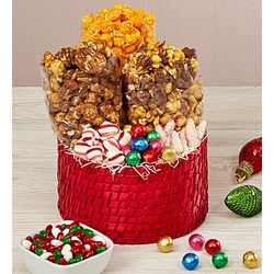 Popcorn and Candy Gift Basket