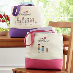 Personalized Tender Heart Character Tote