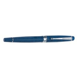 Charles Hubert Rollerball Pen in Marbalized Blue
