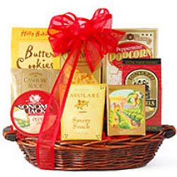Sweet and Savory Snack Basket
