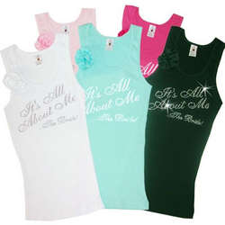 It's All About Me Bride's Tank Top