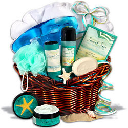 Bath Products Graduation Gift Basket for Her