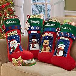 Personalized Christmas Character Stocking