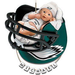 Philadelphia Eagles Baby's First Christmas Ornament