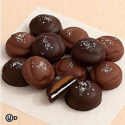 Salted Caramel Chocolate Covered Oreo Cookies