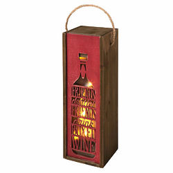 Friends and Boxed Wine Light-Up Wine Caddy