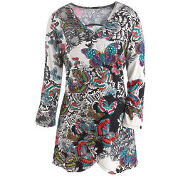Butterfly Kisses Tunic Top