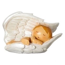 Baby in Angel's Wings Statue