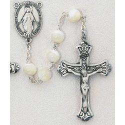 Deluxe Mother of Pearl Rosary