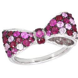 Balissima Splash Ruby and Pink Sapphire Ring