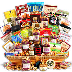 Gourmet Snacks Family Gift Basket