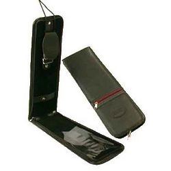 Executive Leather-Look Travel Tie Protector Case