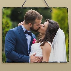 Custom Wedding Photo Slate