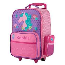 Personalized Unicorn Rolling Luggage Bag