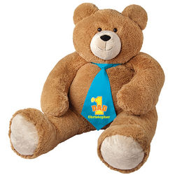 Big Hunka Love #1 Dad Necktie Teddy Bear
