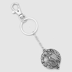 Magnifying Glass Mermaid Key Chain