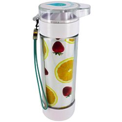 12-Ounce Fruit Infused Water Bottle