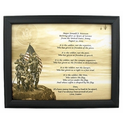 Personalized Army Retirement Poem