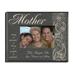 Personalized Pretty Paisley Picture Frame