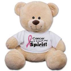 Pink Hope Ribbon Spirit Teddy Bear