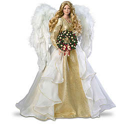 Christmas Angel Portrait Doll
