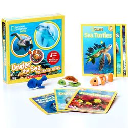 Under the Sea Books and Plush Fish Gift Set