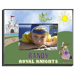Boy's Personalized Knight Picture Frame