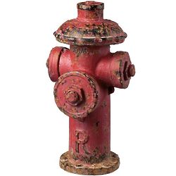 Rustic Red Fire Hydrant
