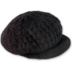 Licorice Cap Alpaca Hat