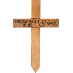 Forever in Our Hearts Memorial Cross