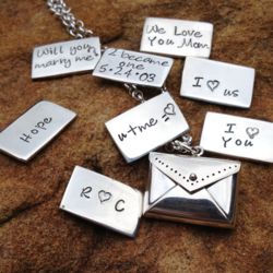 Sterling Silver Love Note Necklace