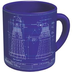 Dalek Construction Blueprint Mug