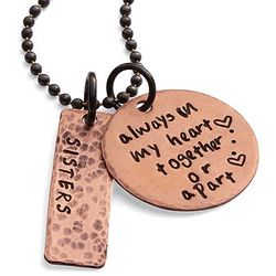 Personalized Always In My Heart Necklace