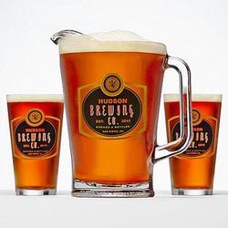 Personalized Hops Pitcher