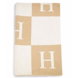 Personalized Block Cashmere Baby Blanket