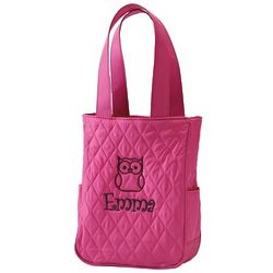 Flower Girl's Personalized Mini Quilted Tote