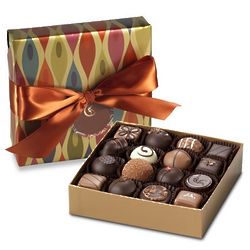 Fall Wrapped Chocolate Gift Box