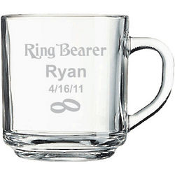 Personalized Ring Bearer Mug