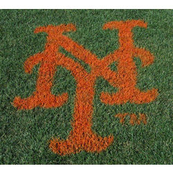 New York Mets Authentic Lawn Logo Stencil Kit - FindGift.com