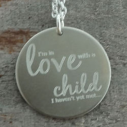 Child I Haven't Yet Met Personalized Necklace