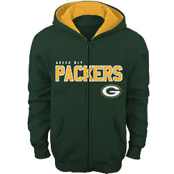 Youth Packers Stated Full Zip Hoodie