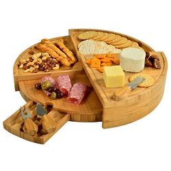 Personalized Wood Cheese Serving Tray
