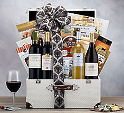California Wine Trunk Gift Basket