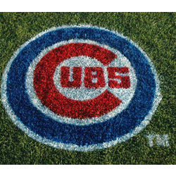 Chicago Cubs Authentic Lawn Logo Stencil Kit - FindGift.com