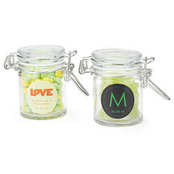 Personalized Candy Favor Jars
