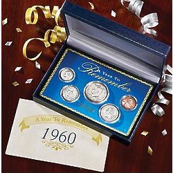 Personalized Year to Remember 1934 - 1964 Coin Set