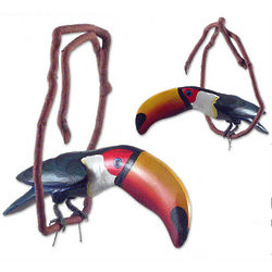 Carved Toucan Sculpture