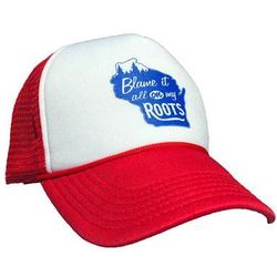 Blame It On My Roots Wisconsin Baseball Cap