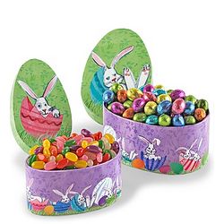 Bunny Patch Jelly Belly Beans or Chocolates Eggs Gift Box