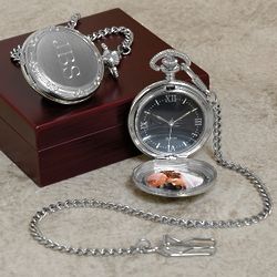 Photo Pocket Watch for Father of the Bride